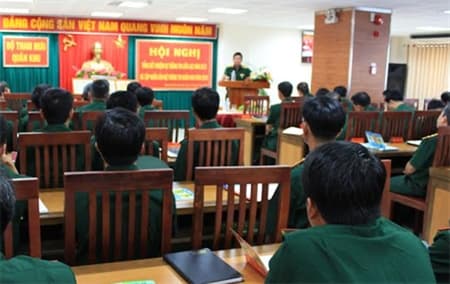 Bộ Tham mưu Quân khu 7: Tập huấn cán bộ thông tin năm 2016