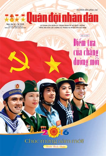Đón đọc Báo Quân đội nhân dân Xuân Bính Thân 2016