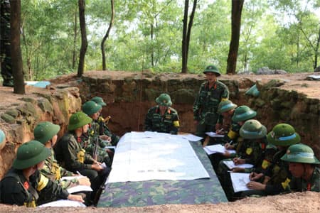 “Thực học, thực nghiệp” từ mô hình chi bộ tiểu đội học viên