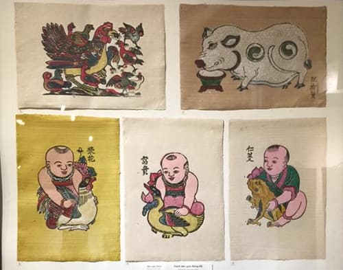 Nét Xuân-Di sản Văn hóa tranh dân gian Việt Nam