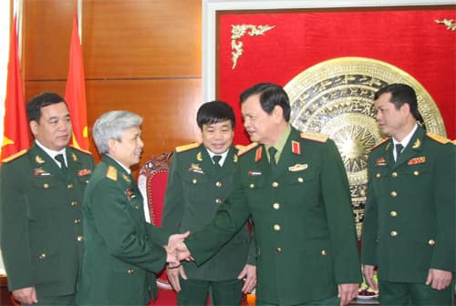 Thủ trưởng Bộ Quốc phòng và Tổng cục Chính trị thăm, chúc Tết các đơn vị