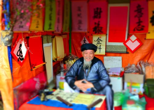 Khai mạc Hội chữ Xuân 2016