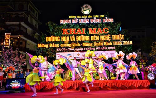 Sắc Xuân trên vùng sông nước Cửu Long