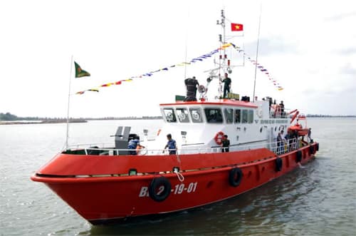 Bộ đội Biên phòng Kiên Giang: Ra mắt tàu tuần tra hiện đại