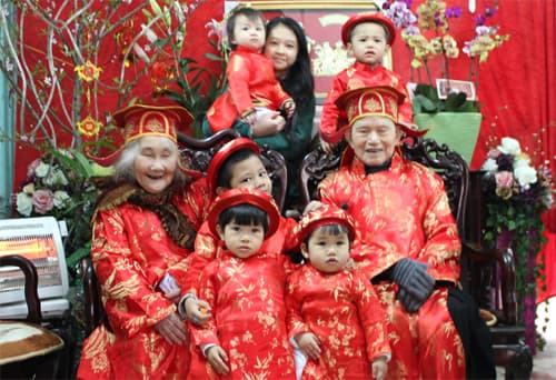 Mừng thọ - nét đẹp đầu Xuân