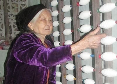 Xuân về làng dệt truyền thống Hồi Quan