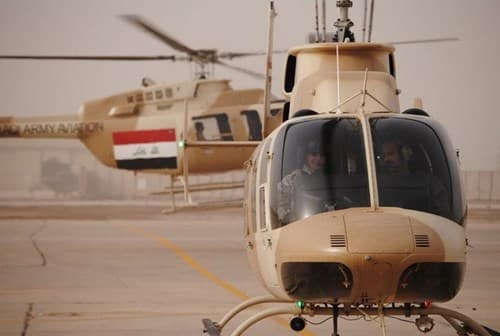 IS bắn hạ một trực thăng quân sự Iraq