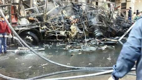 Đánh bom kép ở Syria gây thương vong lớn