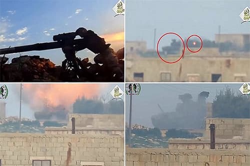 TOW-2A có khả năng tiêu diệt xe tăng T-90 ở Syria?