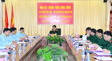 Đoàn công tác Tổng cục Chính trị làm việc tại Đà Nẵng