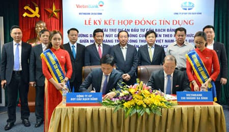 VietinBank tài trợ gần 6.400 tỷ đồng xây dựng cầu Bạch Đằng