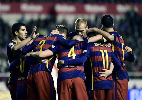 Vòng 27 La Liga: Barca tiếp tục đại thắng