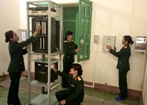 Chuyện ở tiểu đội nữ tổng đài