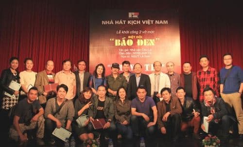 “Lính trận” lên sân khấu kịch
