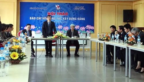 Báo chí có vai trò quan trọng trong công tác xây dựng Đảng