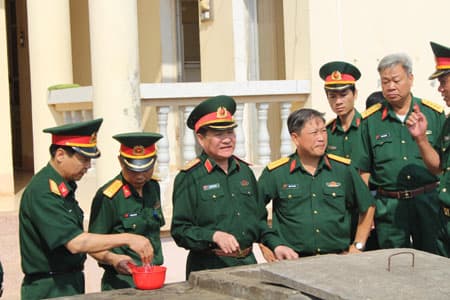 Chủ động bảo đảm nước sạch phục vụ bộ đội