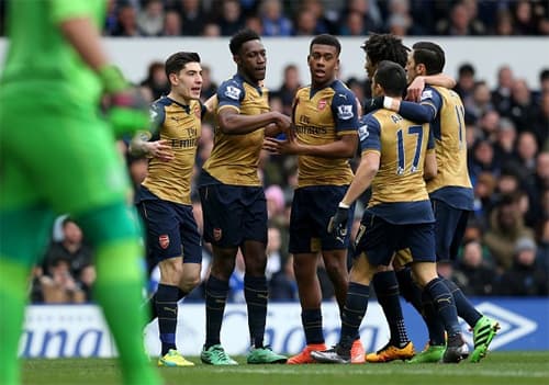 Vòng 31 Ngoại hạng Anh: Arsenal thắng dễ dàng Everton