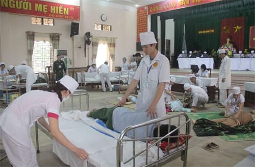 Hội thi điều dưỡng viên giỏi liên bệnh viện 2016