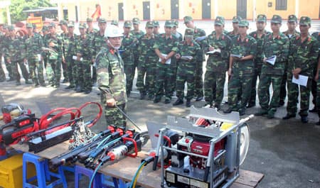 “Bảo bối” của bộ đội Công binh 229