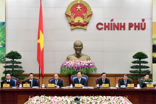Thủ tướng Nguyễn Tấn Dũng chủ trì Phiên họp Chính phủ Thường kỳ tháng 3