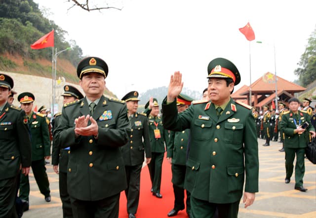 Đoàn đại biểu Bộ Quốc phòng dự Giao lưu hữu nghị quốc phòng biên giới Việt – Trung lần thứ 3, tại Trung Quốc