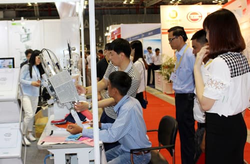24 quốc gia, vùng lãnh thổ tham gia triển lãm ngành dệt may quy mô lớn nhất Việt Nam