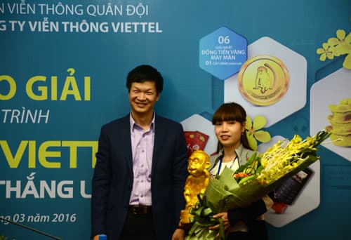 Viettel trao 20 lượng vàng cho khách hàng may mắn