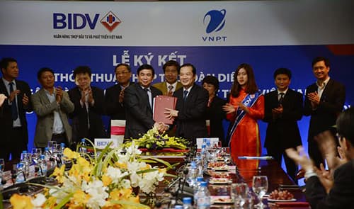 Ngân hàng BIDV và Tập đoàn VNPT ký kết thỏa thuận hợp tác toàn diện