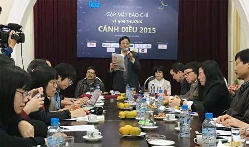 Họp báo giới thiệu giải thưởng Cánh diều 2015
