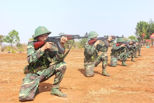Tạo tâm lý tốt cho bộ đội trong huấn luyện