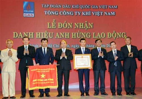 Tổng Công ty Khí Việt Nam đón nhận danh hiệu Anh hùng Lao động