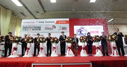 Hơn 200 thương hiệu quốc tế tham dự Vietnam Manufacturing 2016