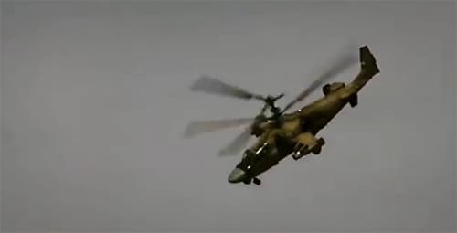 Nga công bố thêm thông tin “Cá sấu Mỹ” Ka-52 tham chiến ở Syria