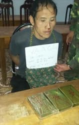 Phá chuyên án, bắt đối tượng thu 3 bánh hê-rô-in