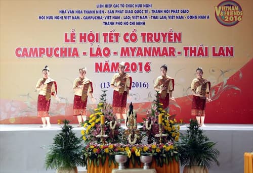 Lễ hội Tết cổ truyền Campuchia – Lào – Myanma – Thái Lan tại TP Hồ Chí Minh