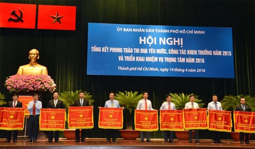 TP Hồ Chí Minh: Đẩy mạnh phong trào thi đua yêu nước để thành phố là nơi đáng sống