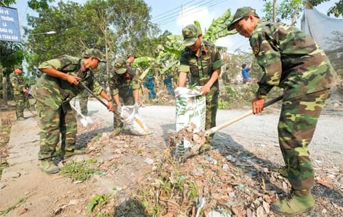 Quân dân chung sức bảo vệ vườn quốc gia Tràm Chim