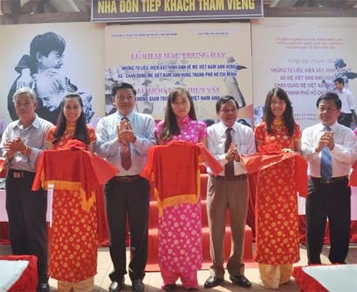 Trưng bày hàng trăm tư liệu, hiện vật về Mẹ Việt Nam anh hùng