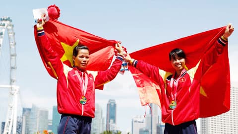 VĐV Phạm Thị Huệ giành vé dự Olympic 2016