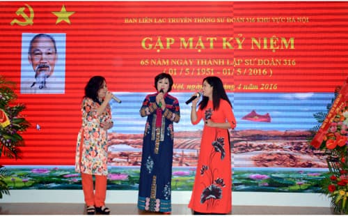 Sư đoàn 316 gặp mặt kỷ niệm 65 năm Ngày thành lập