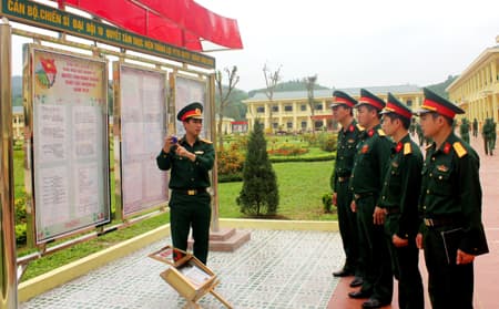 Hai sáng kiến của Chính trị viên Bùi Đức Hồng