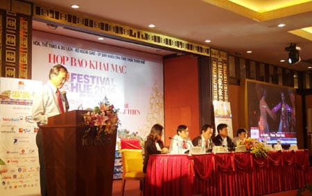 Họp báo khai mạc Festival Huế 2016
