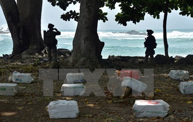 Colombia triệt phá đường dây buôn bán ma túy lớn tới châu Á