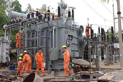 Nâng công suất trạm biến áp 110kV tại phía Bắc TP Việt Trì