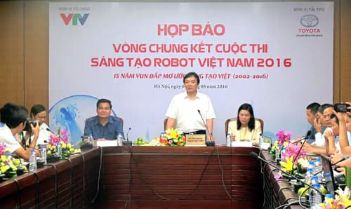 Cuộc thi sáng tạo rô-bốt Việt Nam hướng đến bảo vệ môi trường