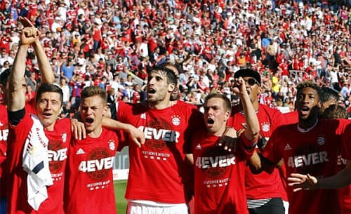 Bayern Munich lên ngôi vô địch lần thứ 25