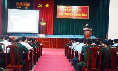 Khai mạc tập huấn kỹ thuật chế biến thực phẩm toàn quân