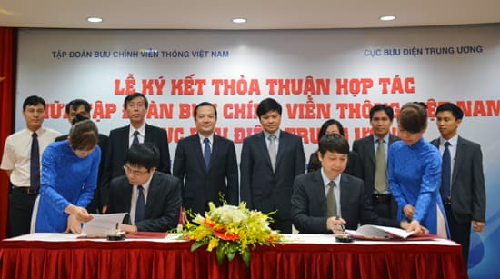 Phối hợp, quản lý, khai thác và cung cấp dịch vụ trên mạng truyền số liệu chuyên dùng