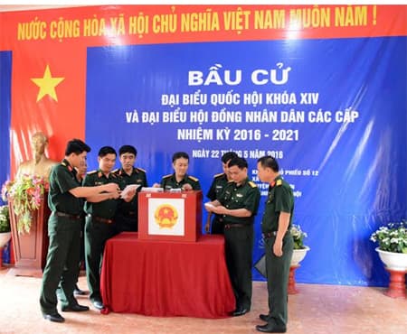 Tổng cục Hậu cần: Kiểm tra công tác chuẩn bị bầu cử tại Trung tâm huấn luyện, Bộ Tham mưu hậu cần