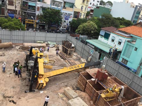 Khẩn trương khắc phục sự cố cần cẩu đổ sập xuống trường mầm non tại TP Hồ Chí Minh